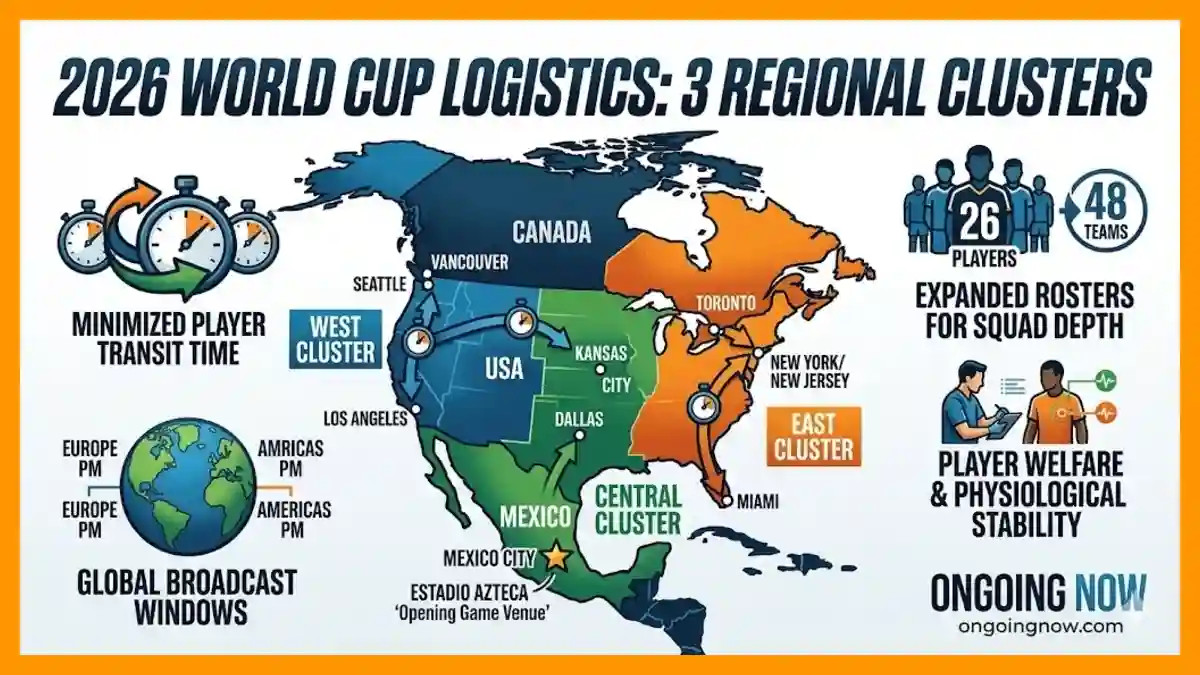 How Strategic Travel Clusters Unlock the Tournament Calendar Layout