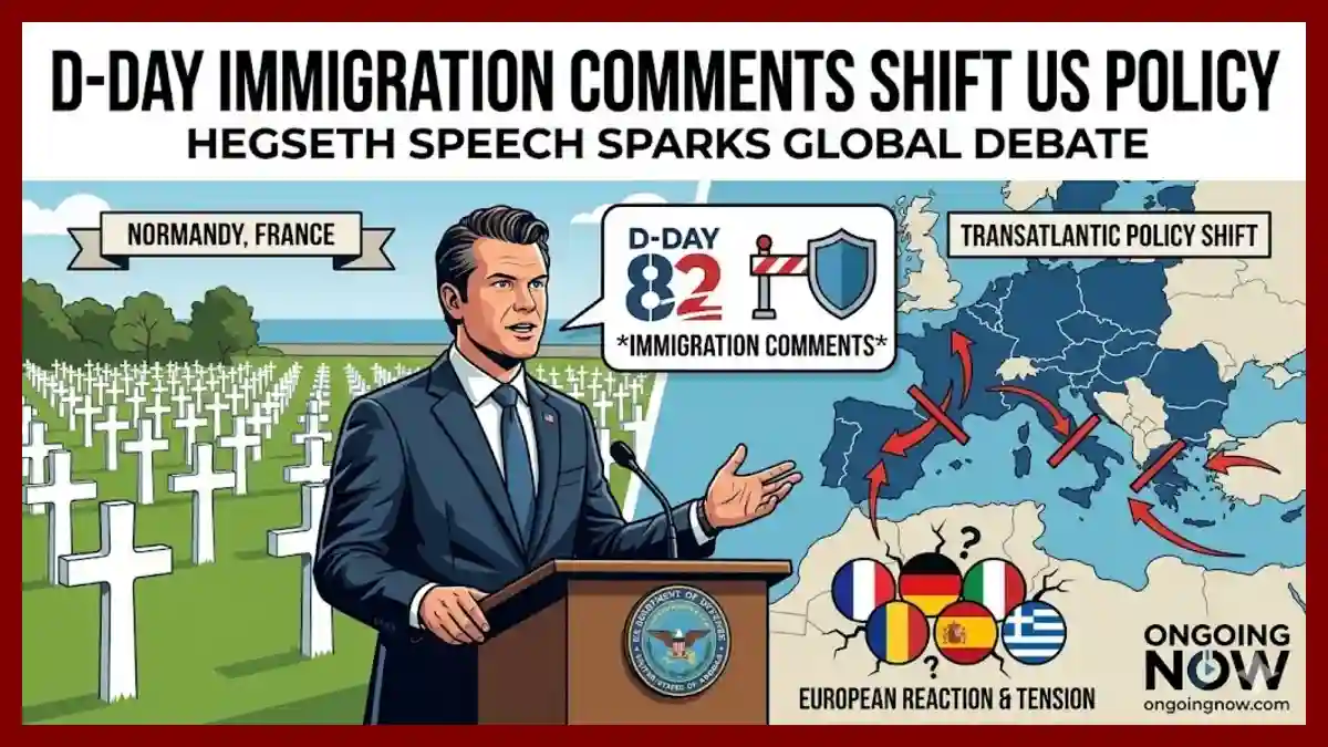Stunning diplomatic shift follows D-Day immigration comments in France