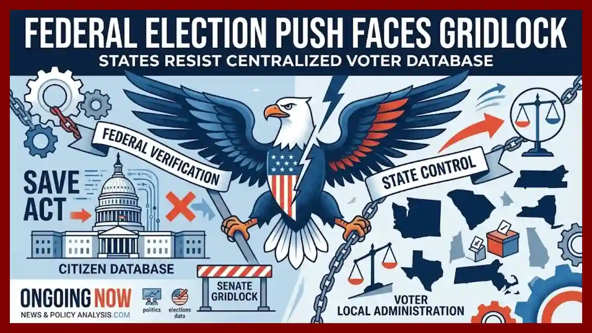 Why the SAVE Act Senate Debate Stalled Amid Strict Voter Roll Demands