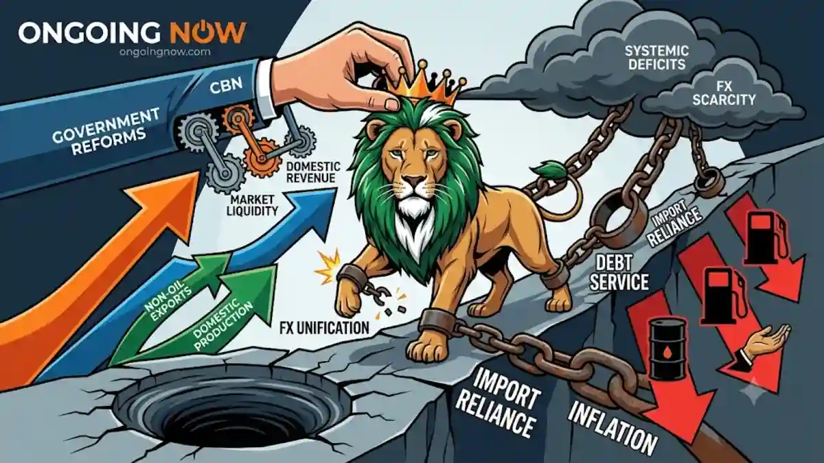 Behind the naira exchange rate collapse How systemic deficits broke the currency