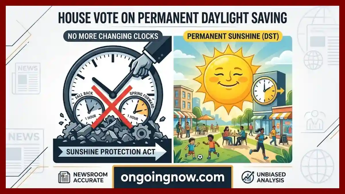 Bipartisan Push Ignites Sunshine Protection Act Vote to Lock the Clock