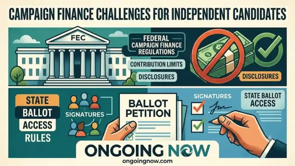 How Campaign Finance Regulations and Signature Rules Reshape Independent Races