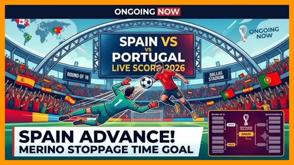 Masterclass Defeats Ronaldo Spain vs Portugal Live Score 2026 Settled via Late Heroics