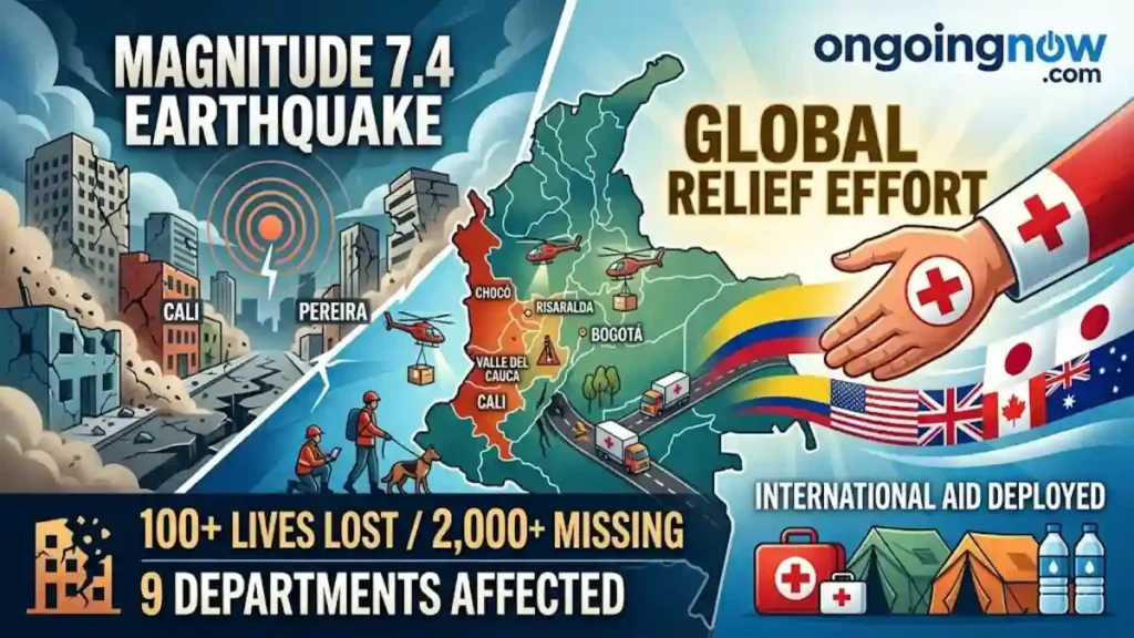 How Colombia Seismic Disaster Relief Is Uniting Global Teams After 7.4 Magnitude Quake