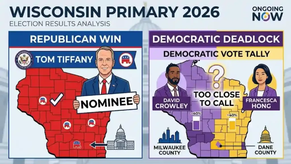 Shocking state primary tally keeps Wisconsin Democratic governor candidate race deadlocked